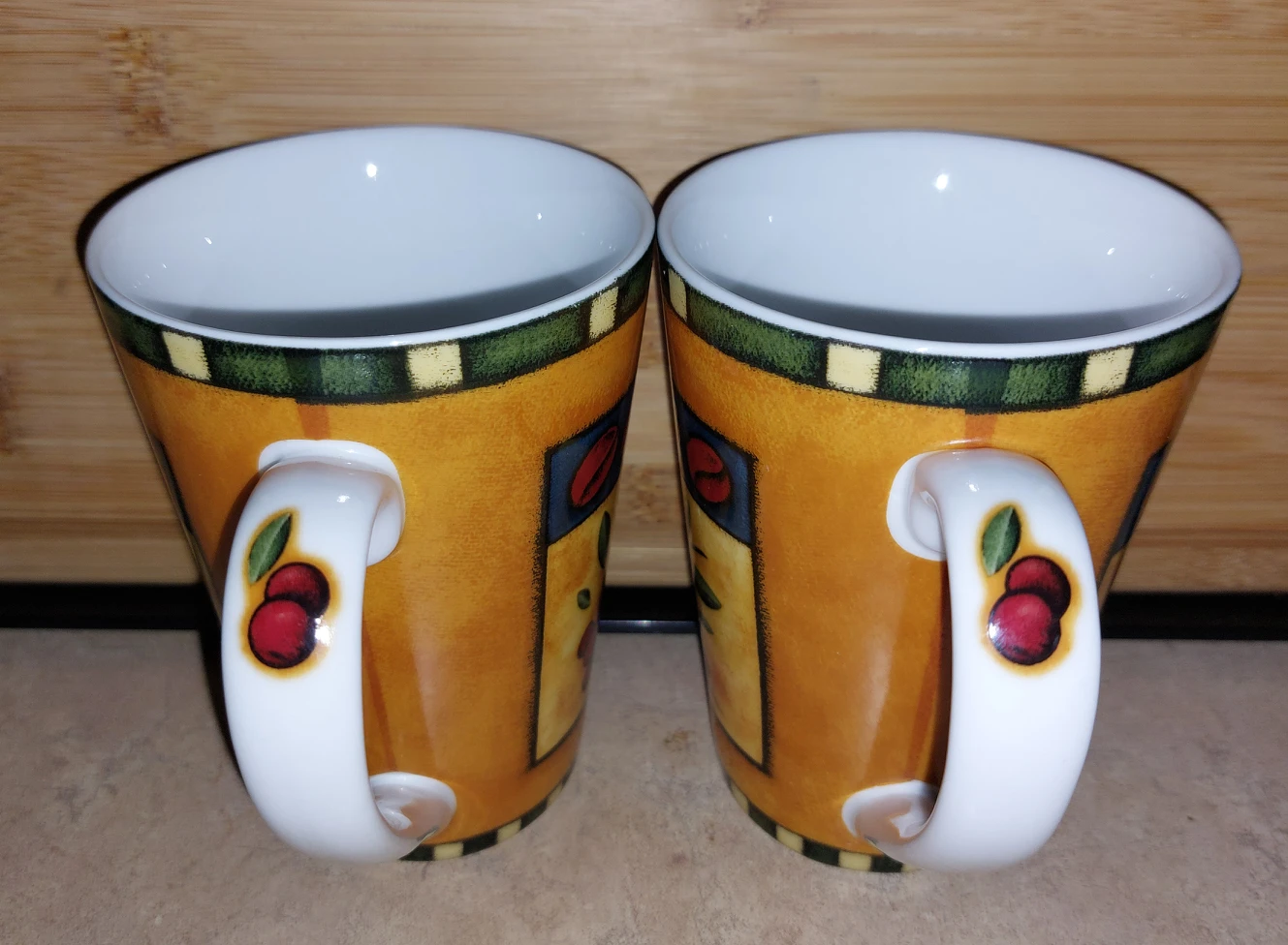 Vintage Coffee Mugs Cups Sylvie Bourbonniere Designer MSC image indicator(2)