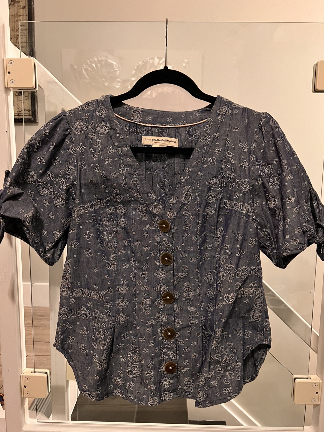 Pilcro denim top