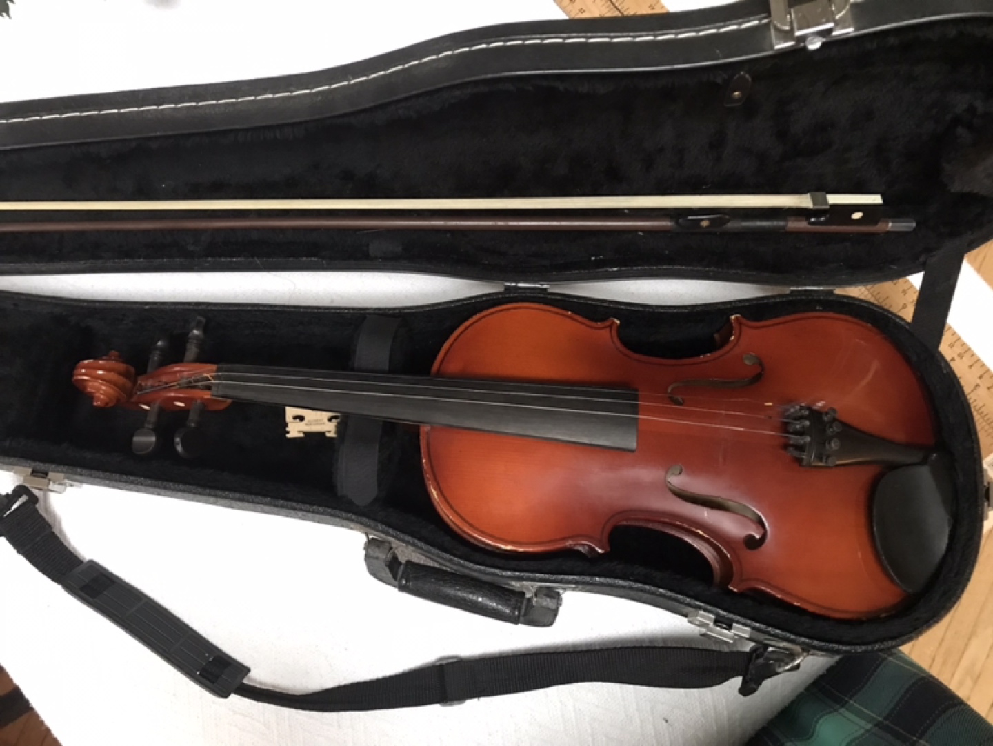 Franz Hoffman Student Violin (3/4) with Case - see notes thumbnail