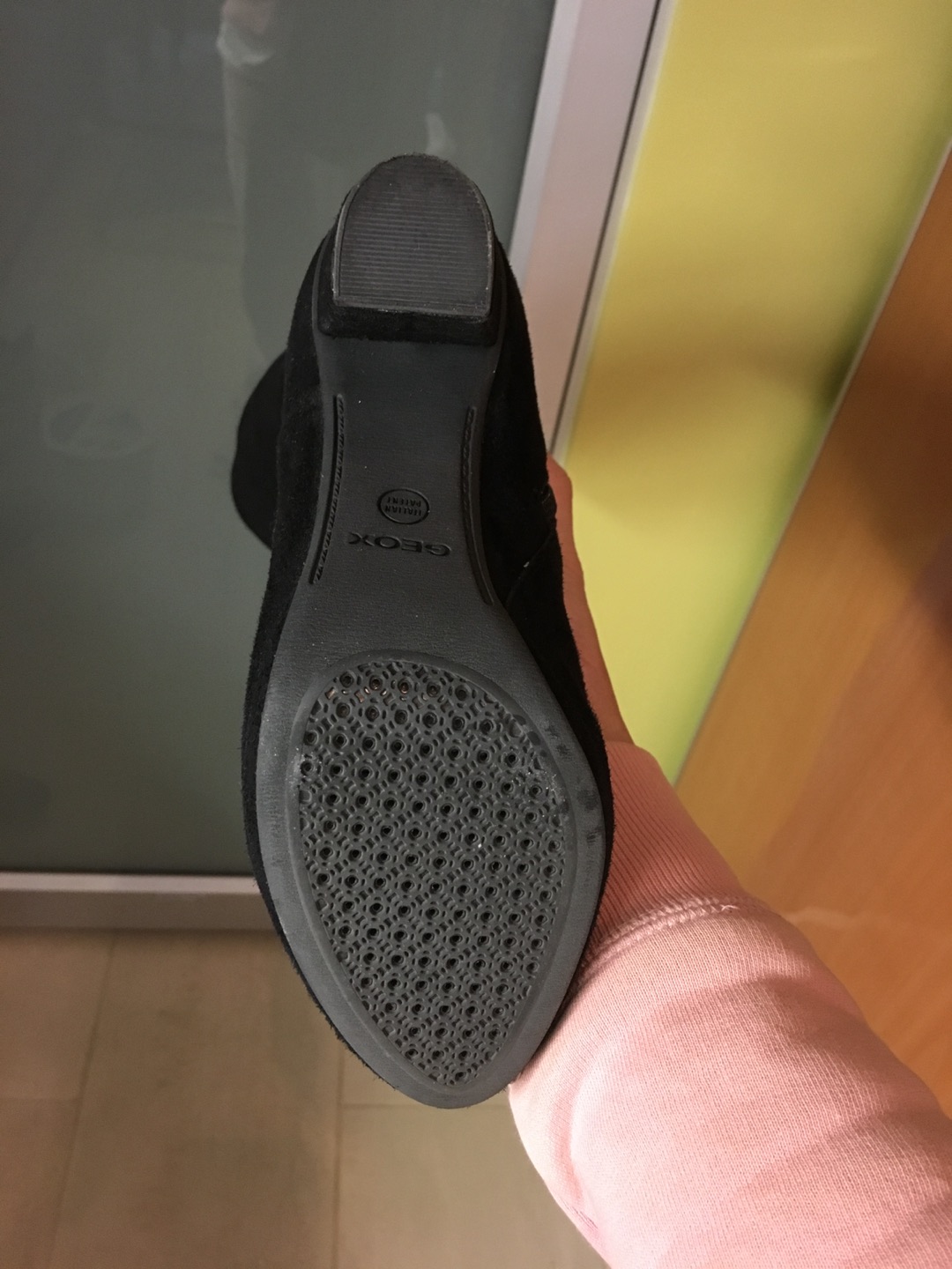 Geox Suede knee high boots (NEW) image indicator(4)