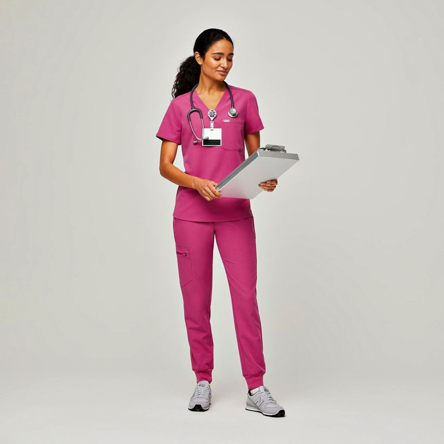 Figs women scrub XXS electric orchid Catarina/Zamora set - photo 2