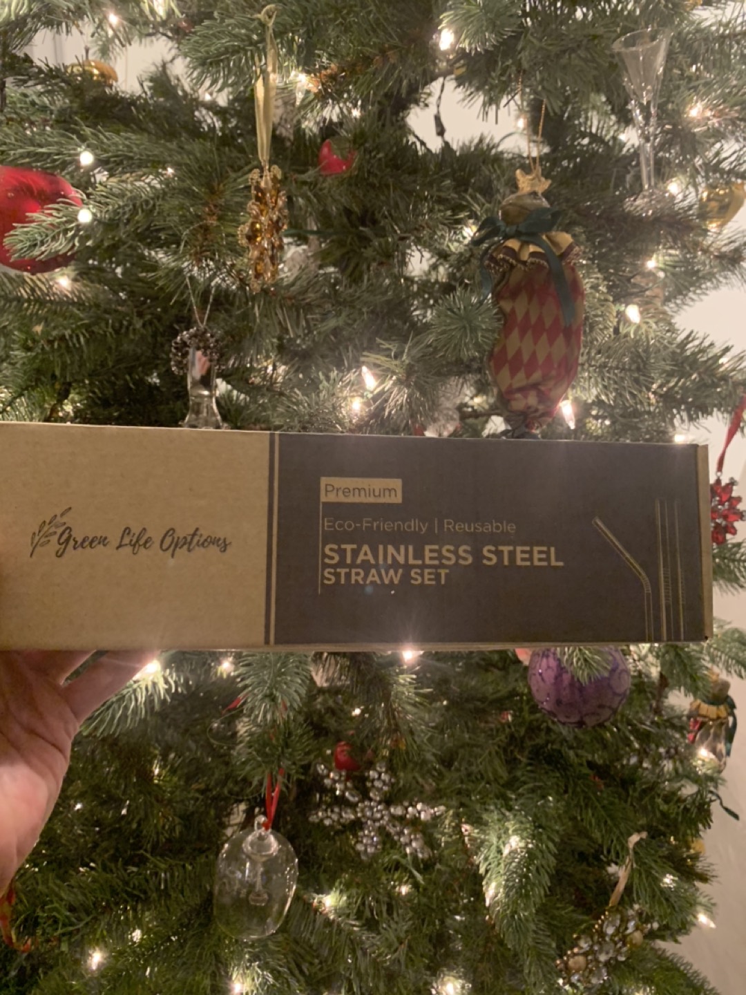 NEW 20 piece premium stainless steel straw set (giftable) thumbnail