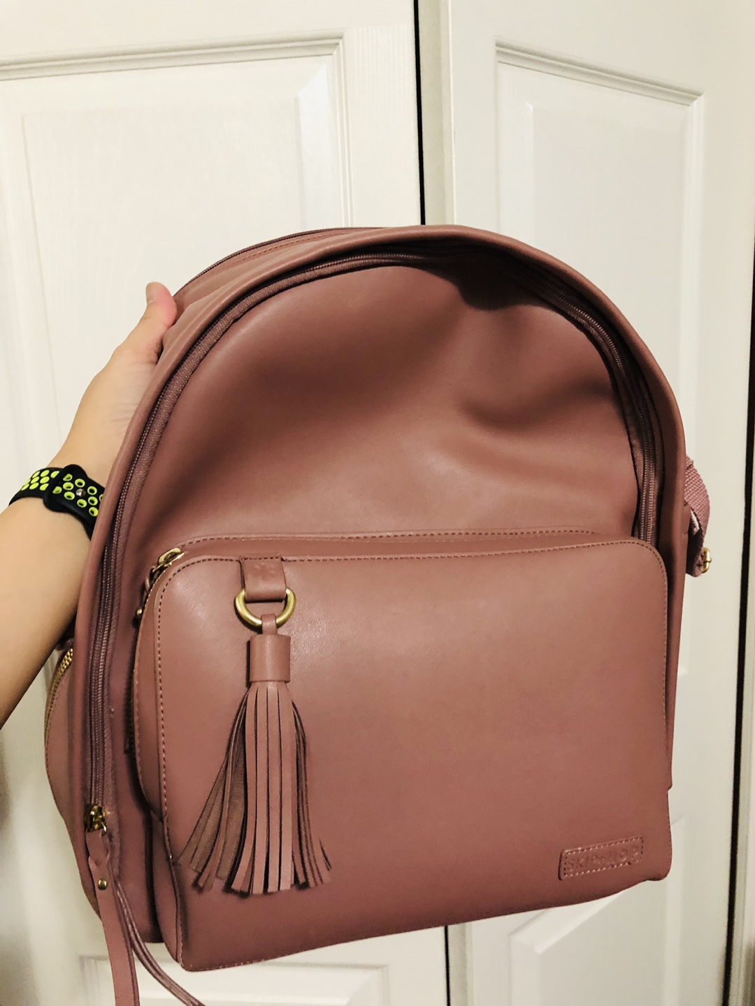 skiphop pink diaper bag - photo 2