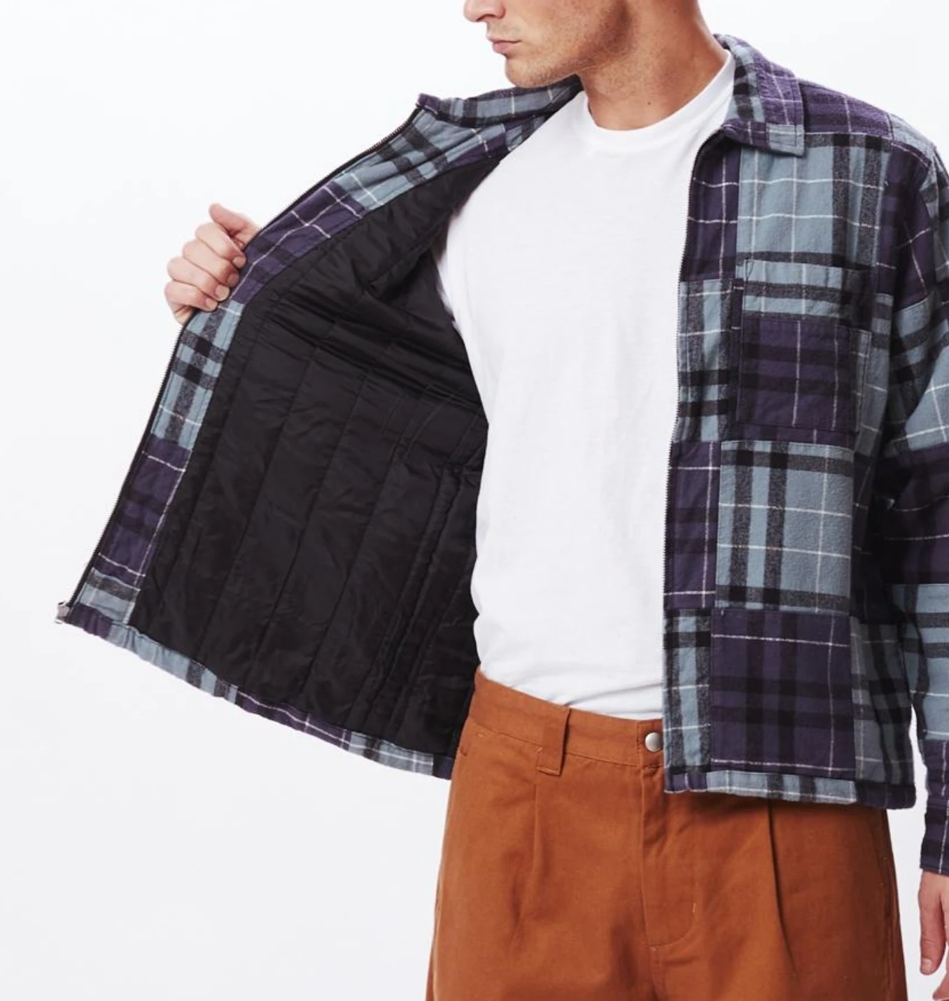 Obey Curtis shirt jacket $220 retail BNWT - photo 2