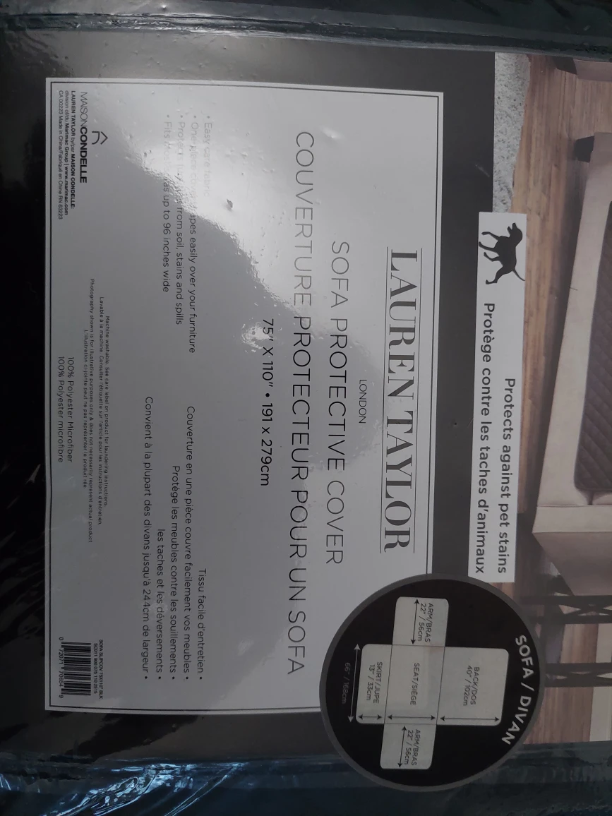 Sofa protective cover, brand new! image indicator(4)