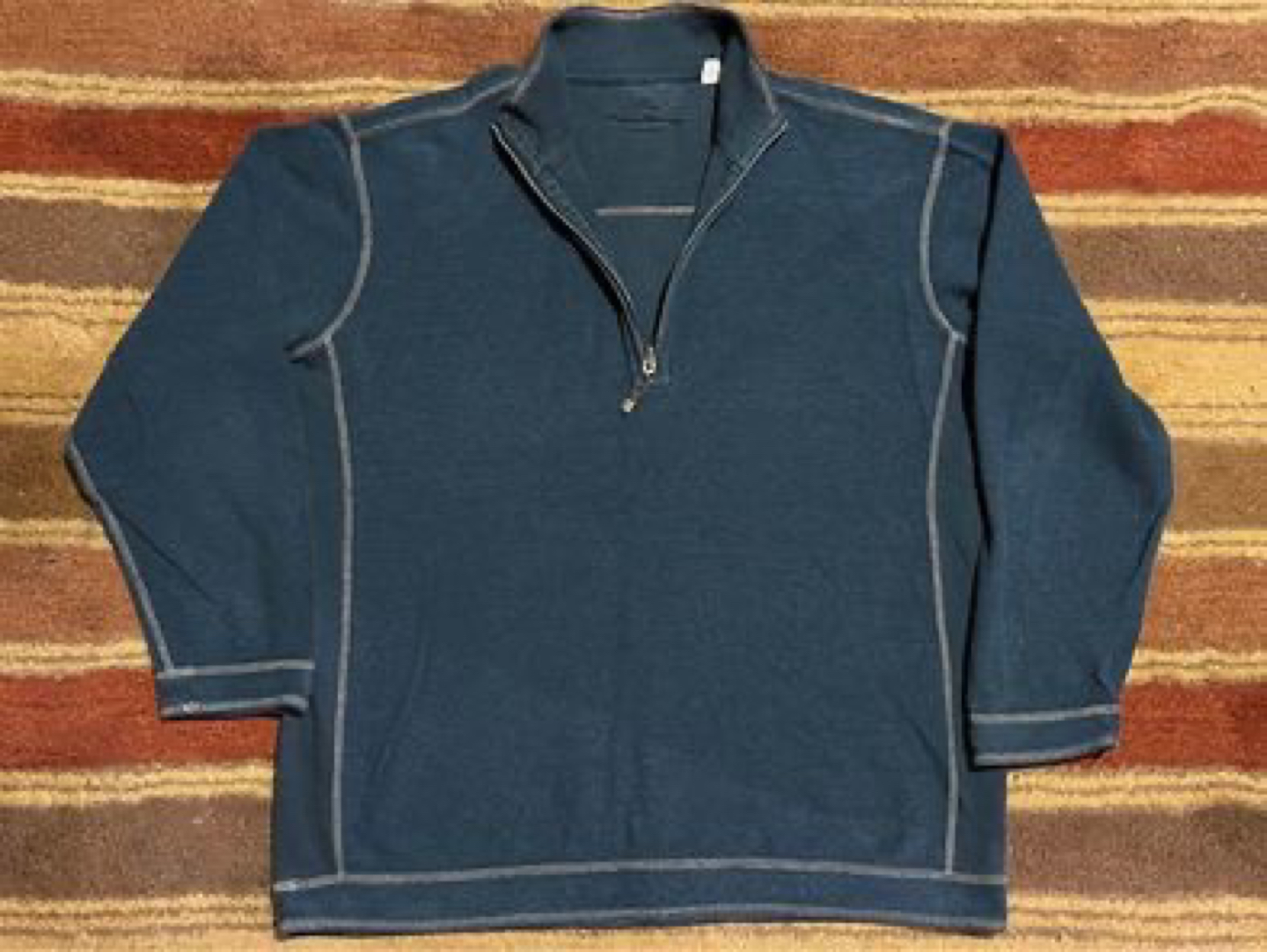 Tommy Bahama 1/4-zip pullover (medium)