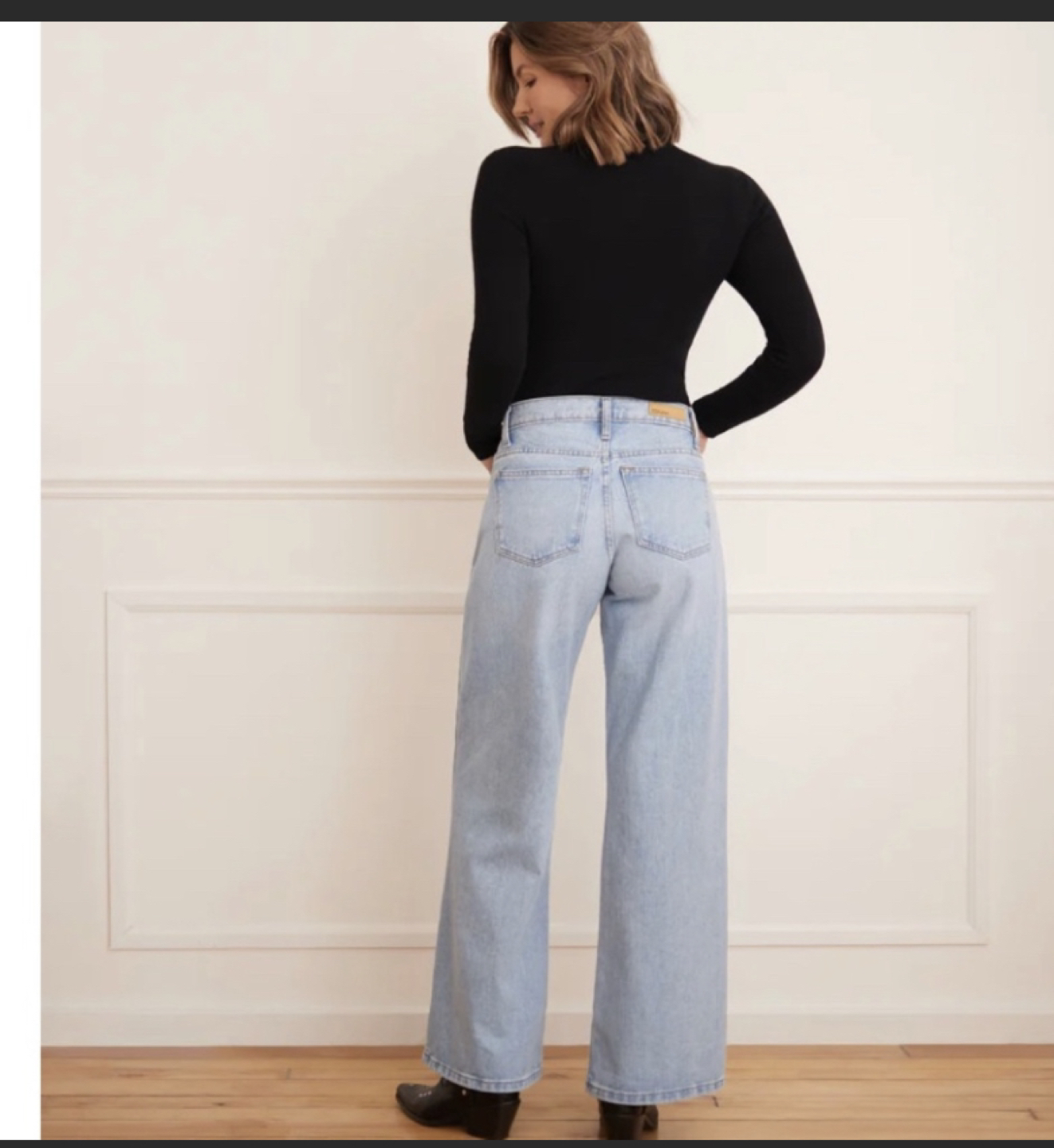 Yoga jeans wide straight leg - photo 5