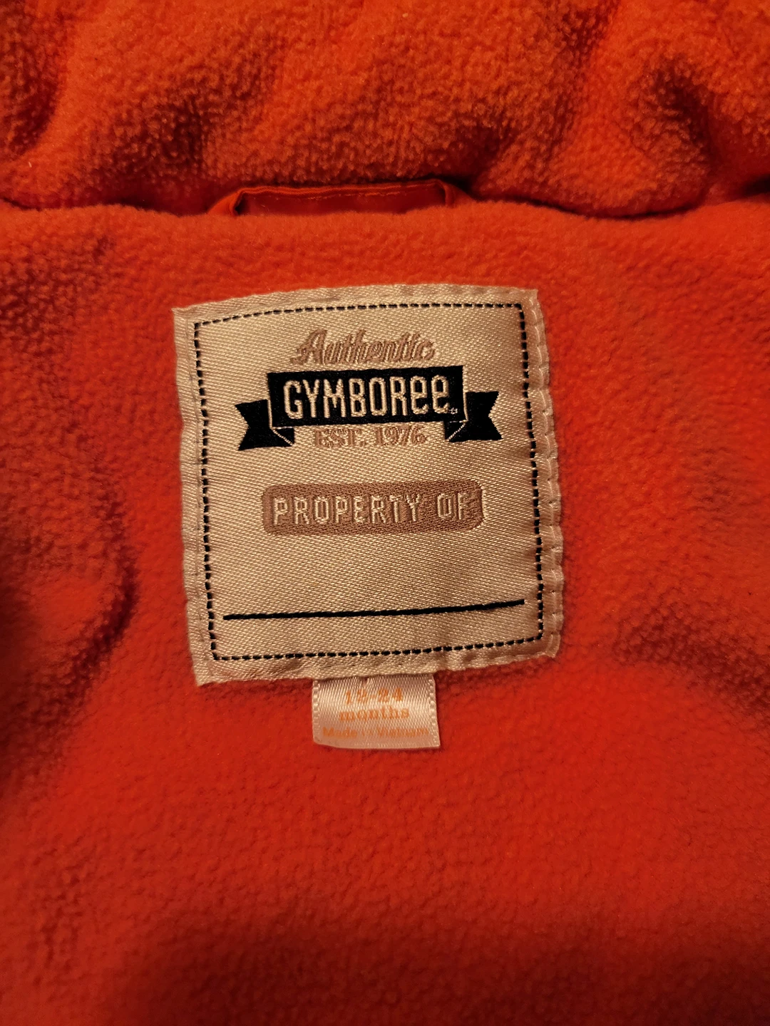 Gymboree Puffer Vest w Matching Toque image indicator(3)