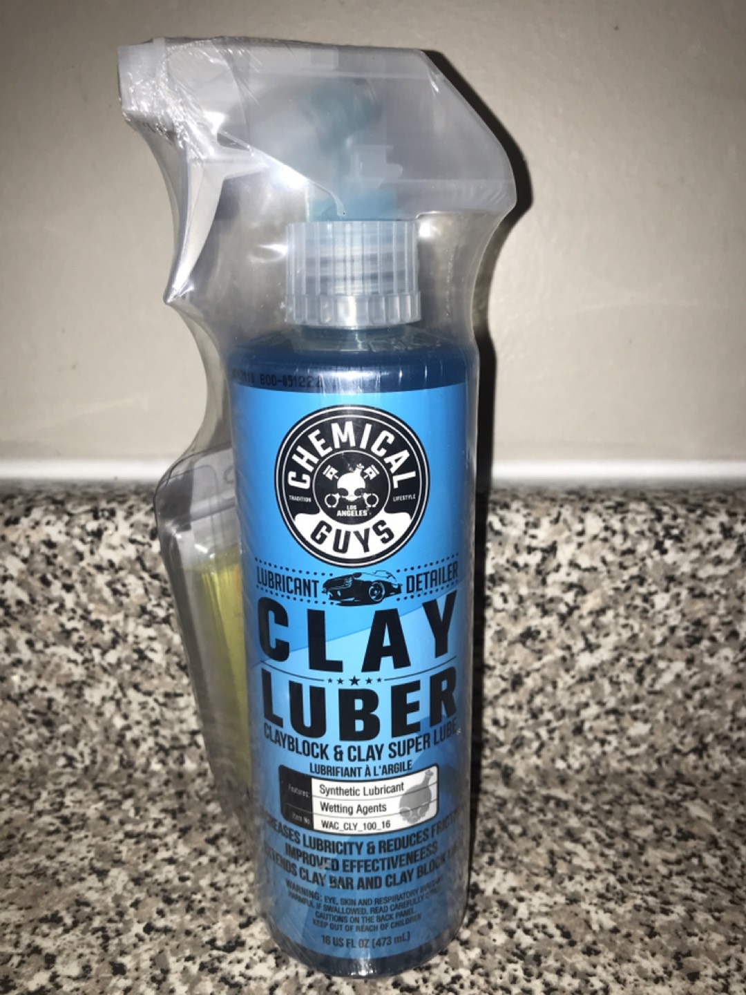Chemical guys clay luber