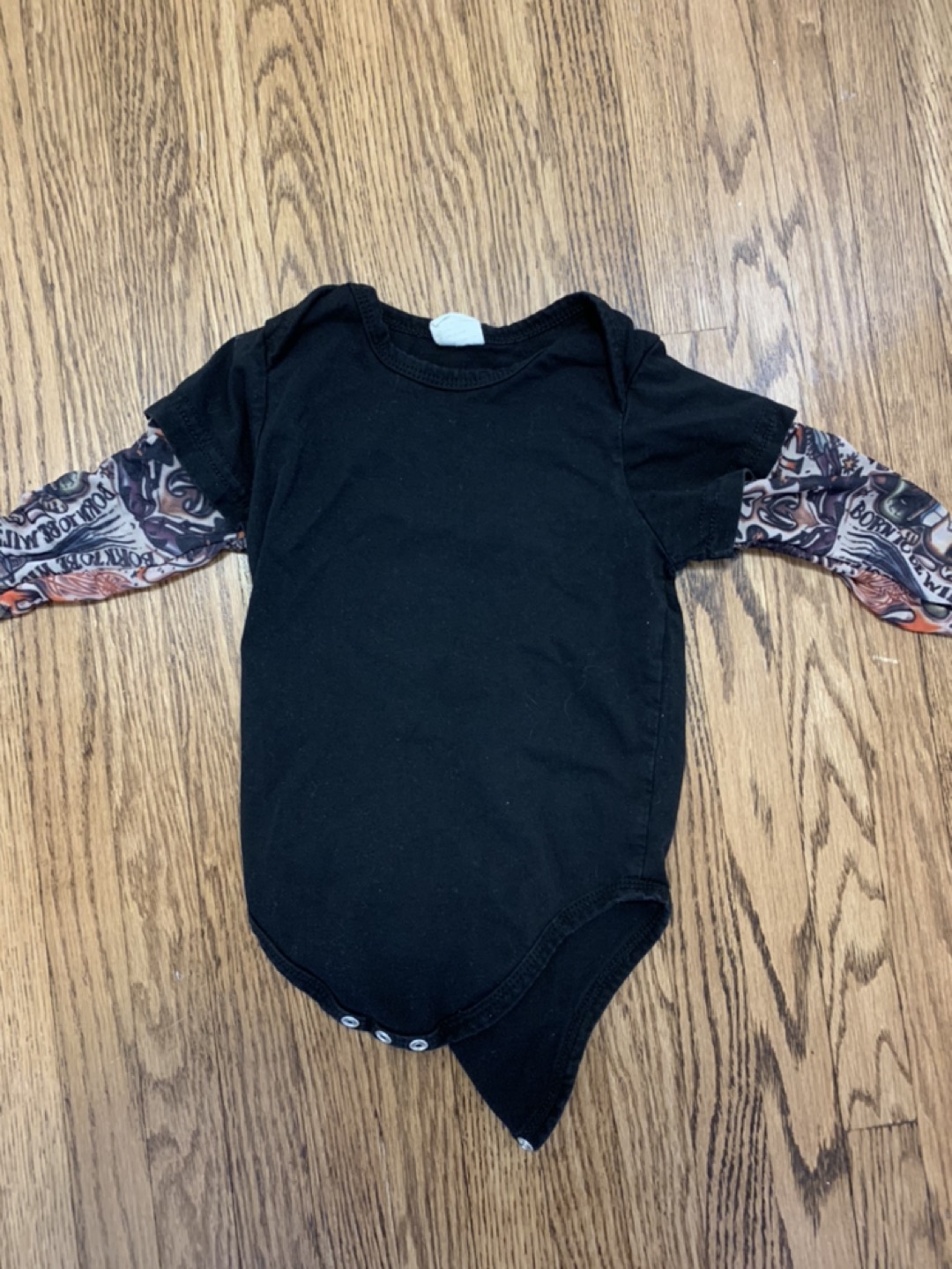 Tattoo sleeve onesie 6-12 months thumbnail
