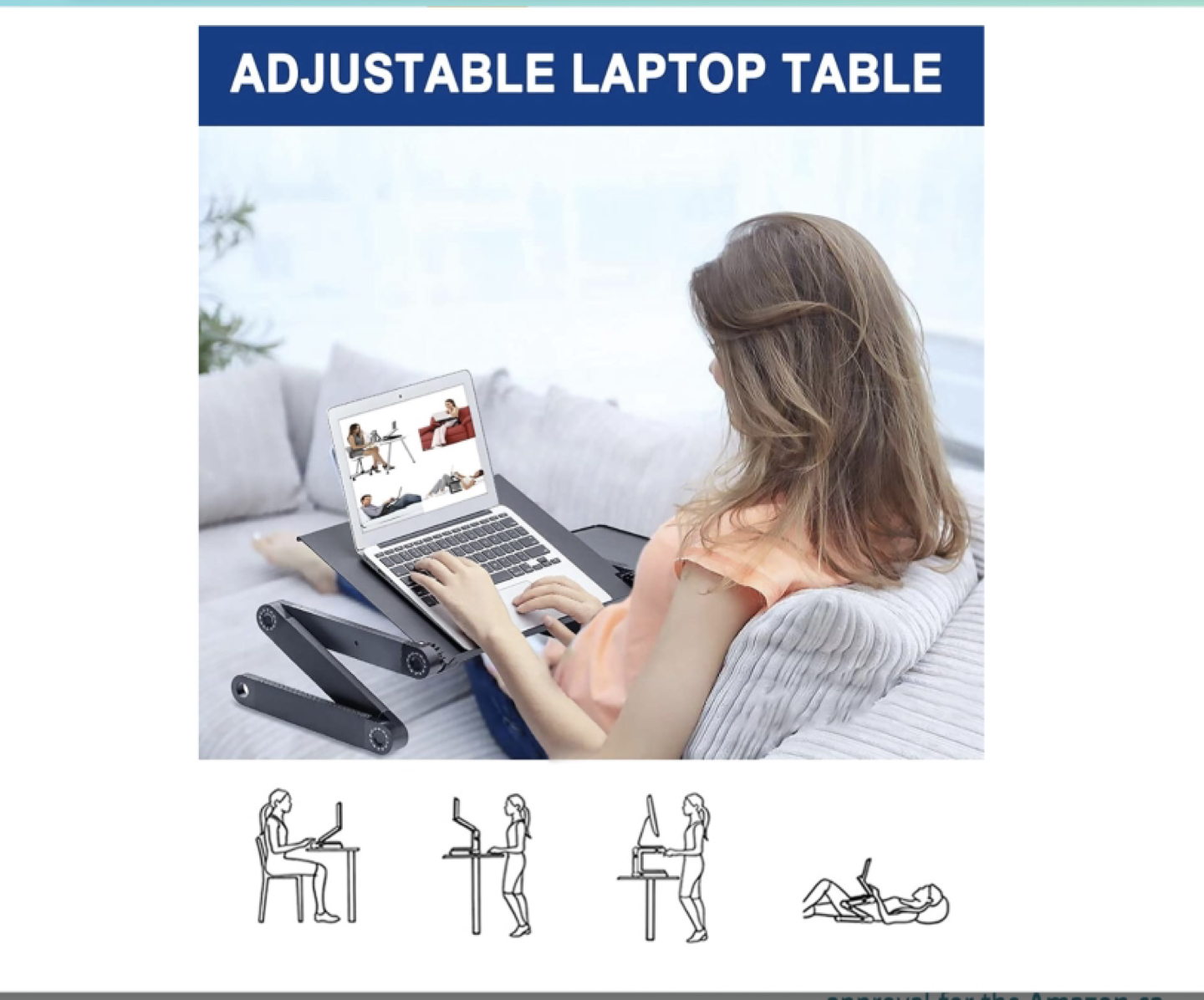 Laptop table stand - photo 5