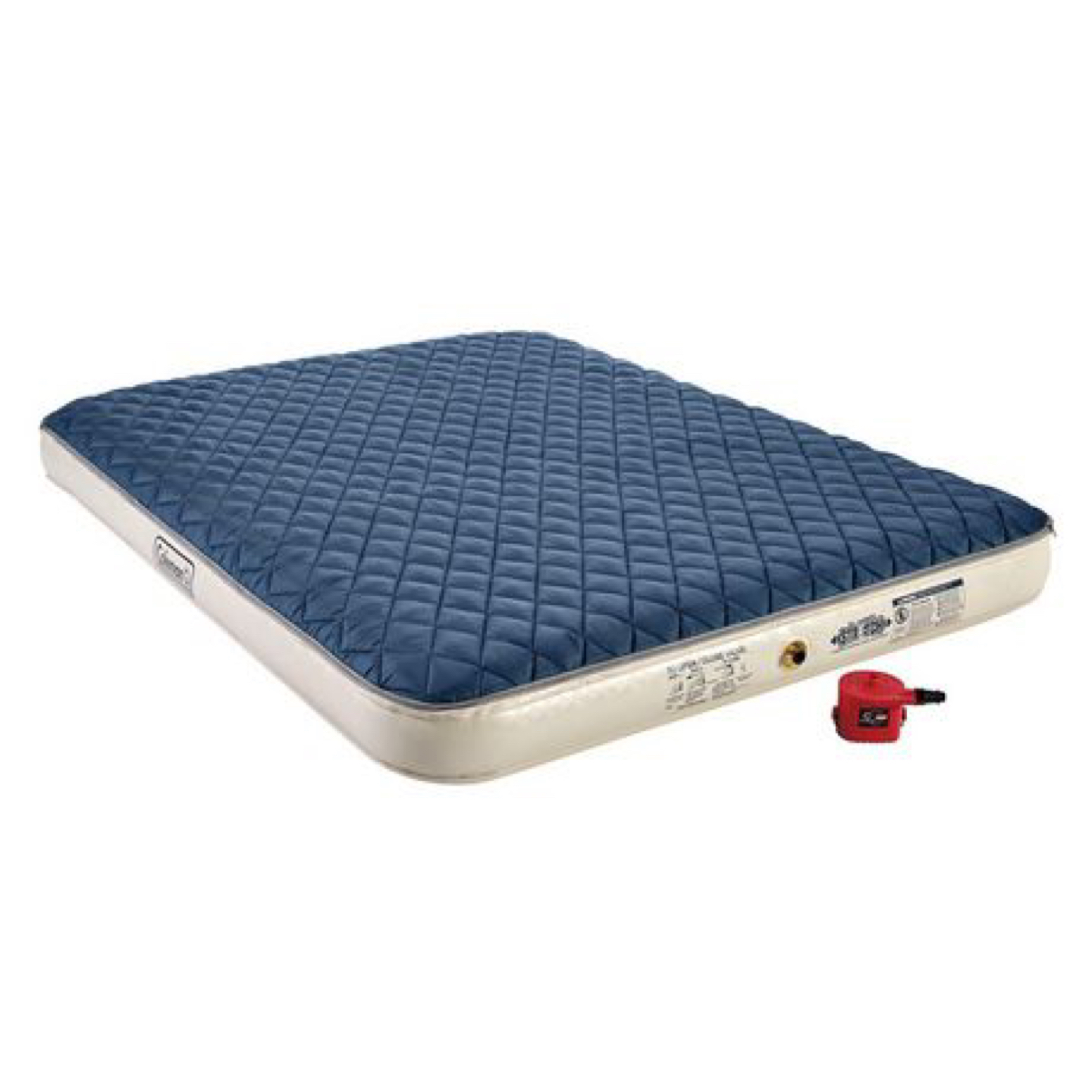 Brand new Coleman Airbed Queen Mattress with Topper and 4D Pump