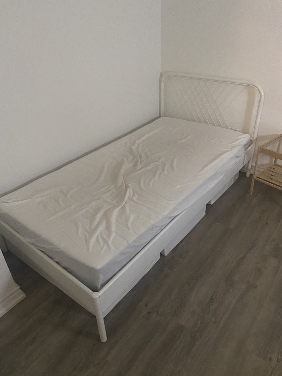 Bed mattress and the frame thumbnail