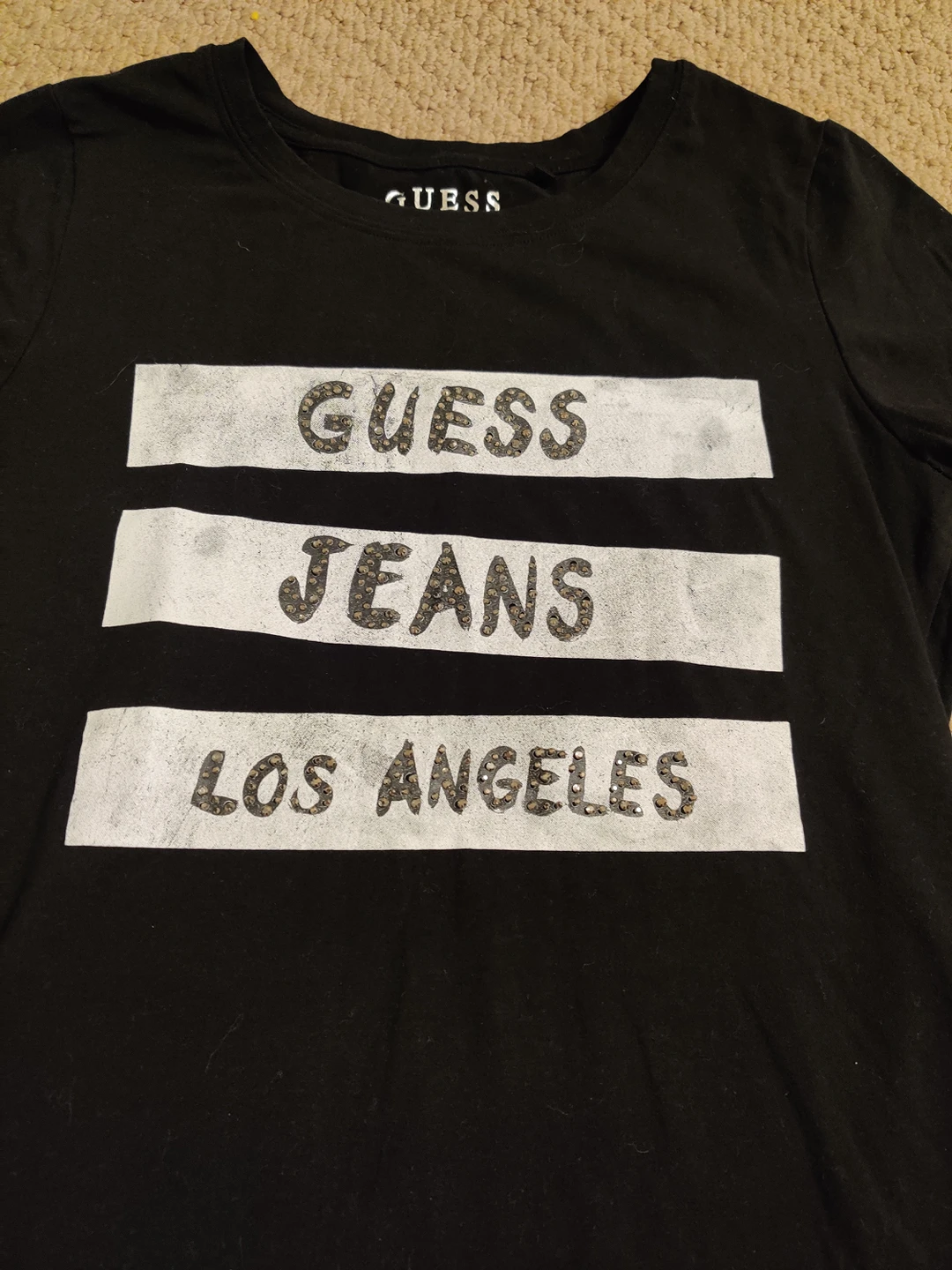 Guess Women t shirt in black image indicator(2)