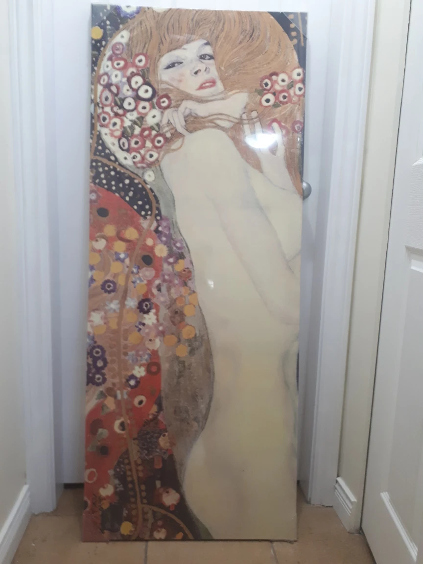 22.5" x 55.5" Canvas Painting