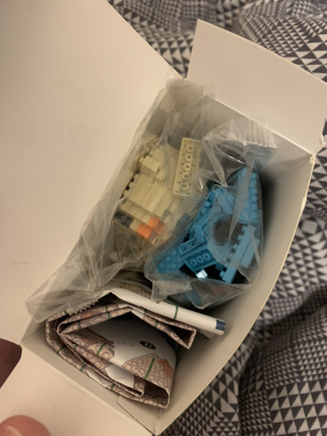 Cute nanoblock set toy image indicator(2)