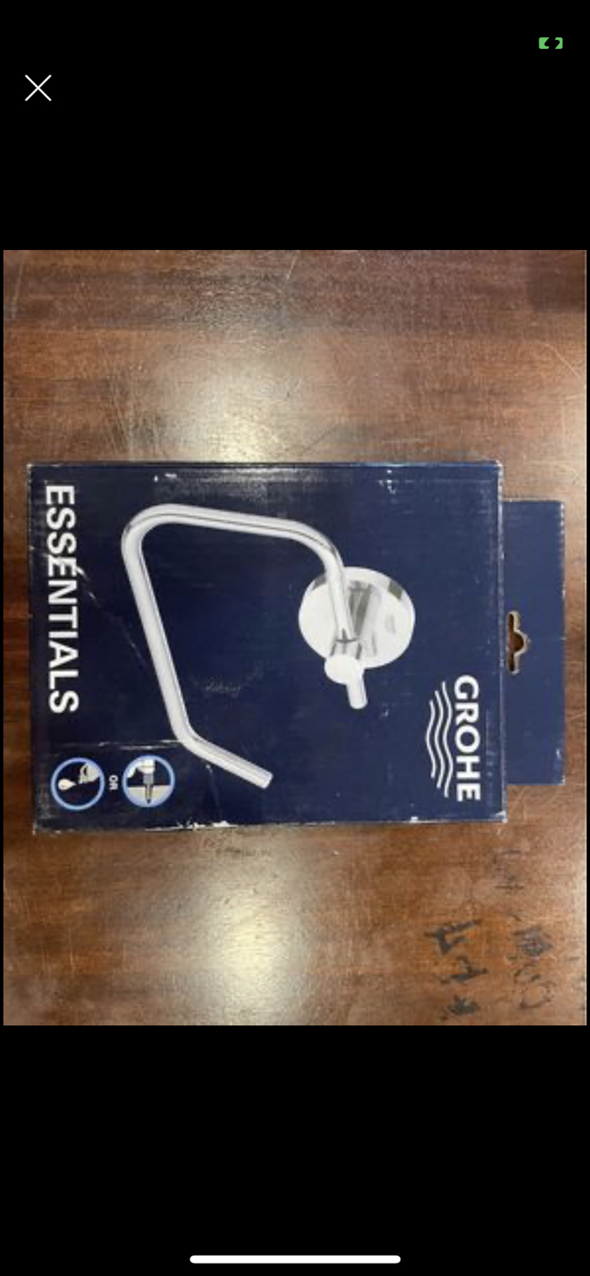 Brand New Chrome Toilet Paper Holder thumbnail