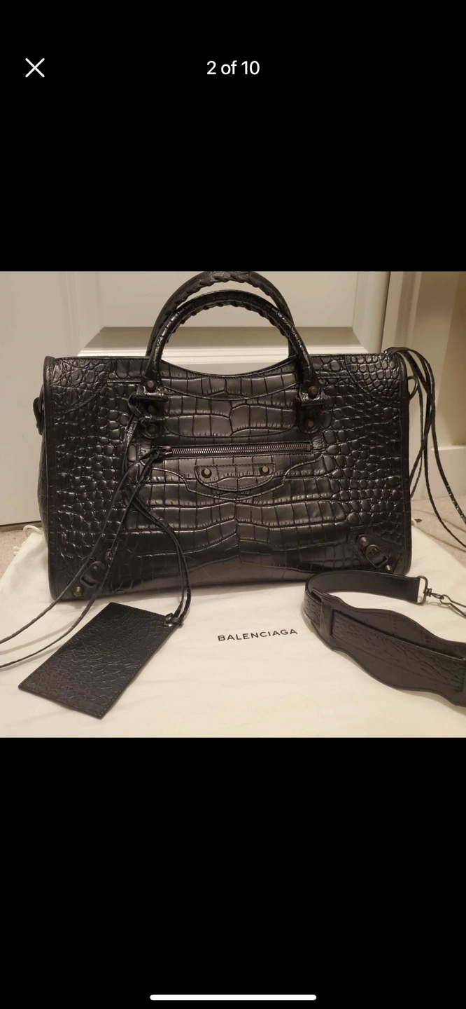 Balenciaga City Bag (Medium)- Authentic thumbnail