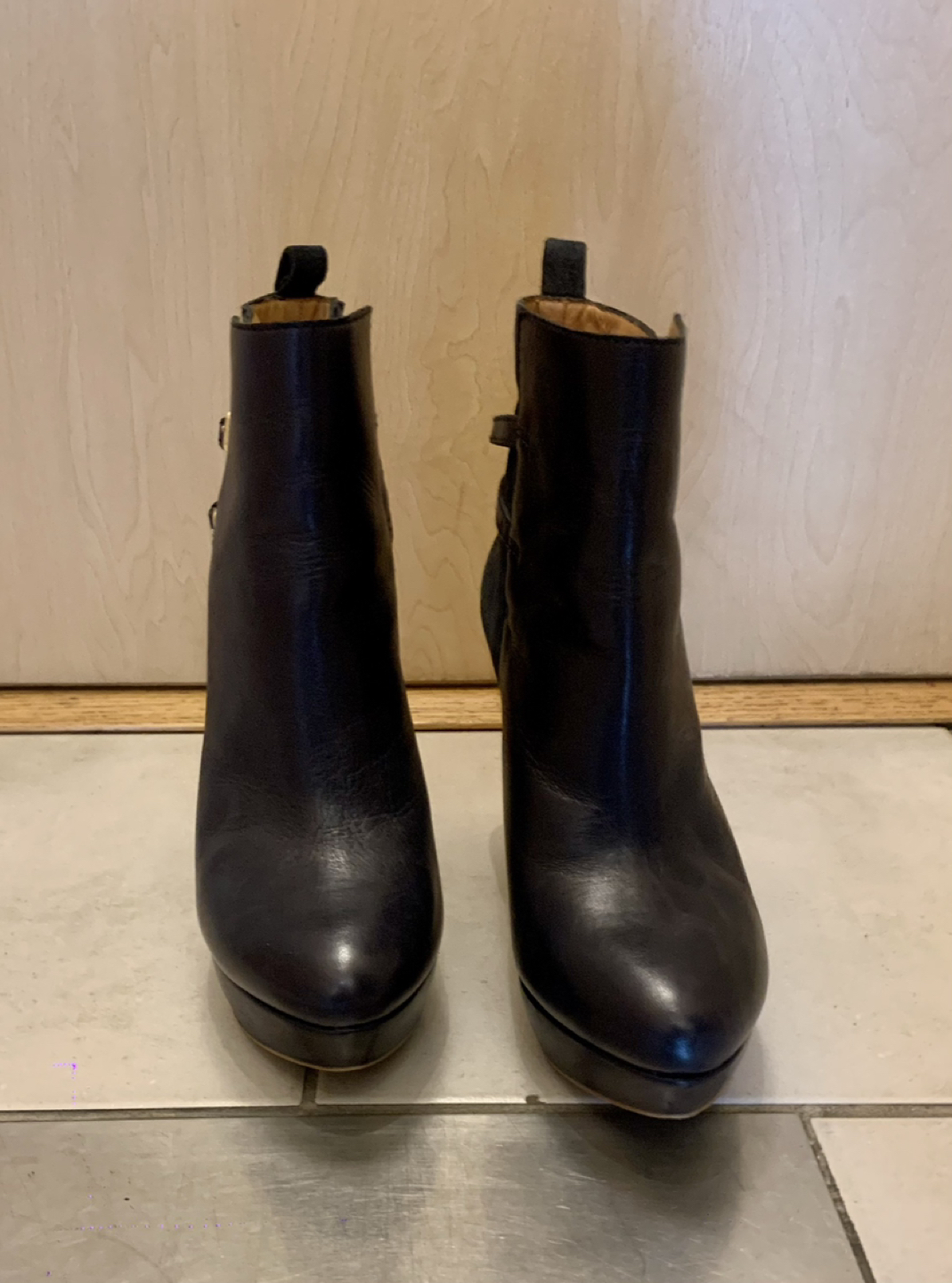 Navy blue boots - photo 2