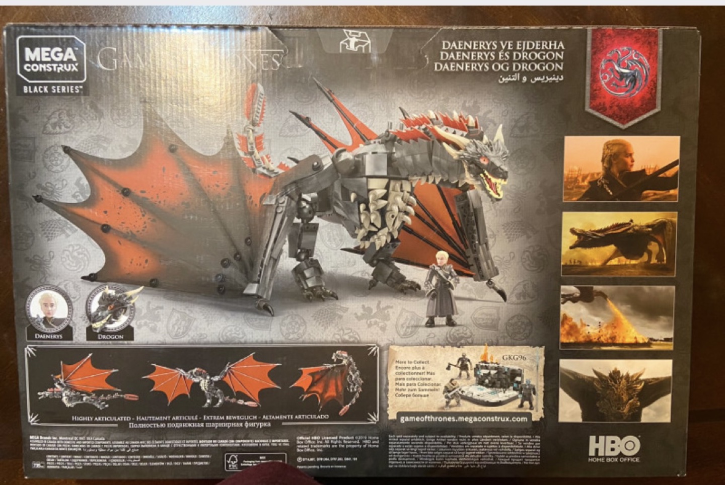 MEGA CONSTRUX- LEGO  GAMES OF THRONS