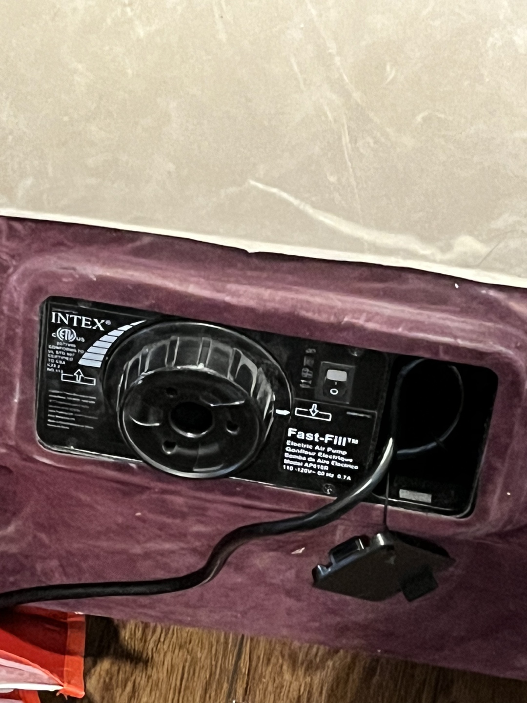 Inflatable mattress image indicator(2)