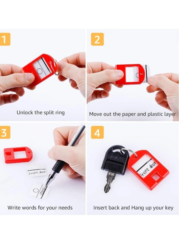 New 80pcs key buckle image indicator(4)