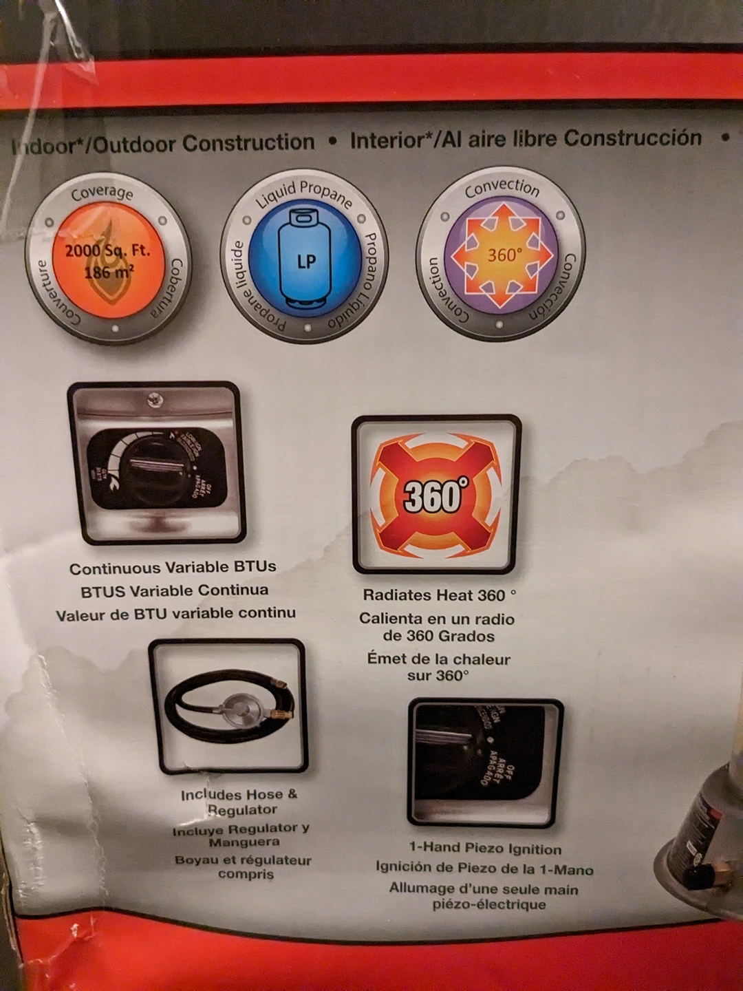 Dyna-Glo Propane Heater - photo 2