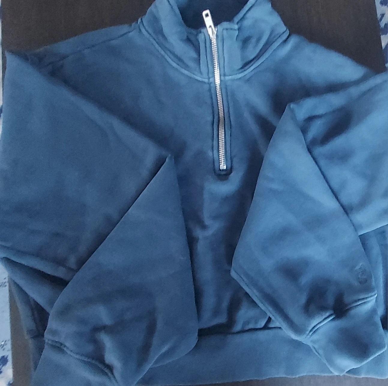 TNA COZY FLEECE  1/4 ZIP SWEATSHIRT
