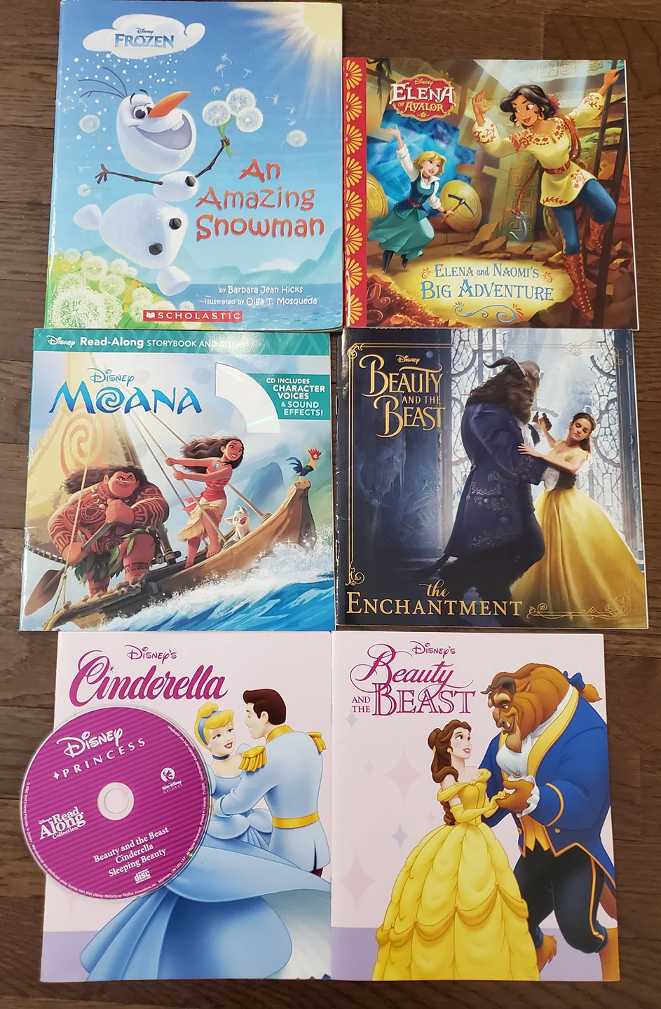 Disney Book Lot of 6 thumbnail
