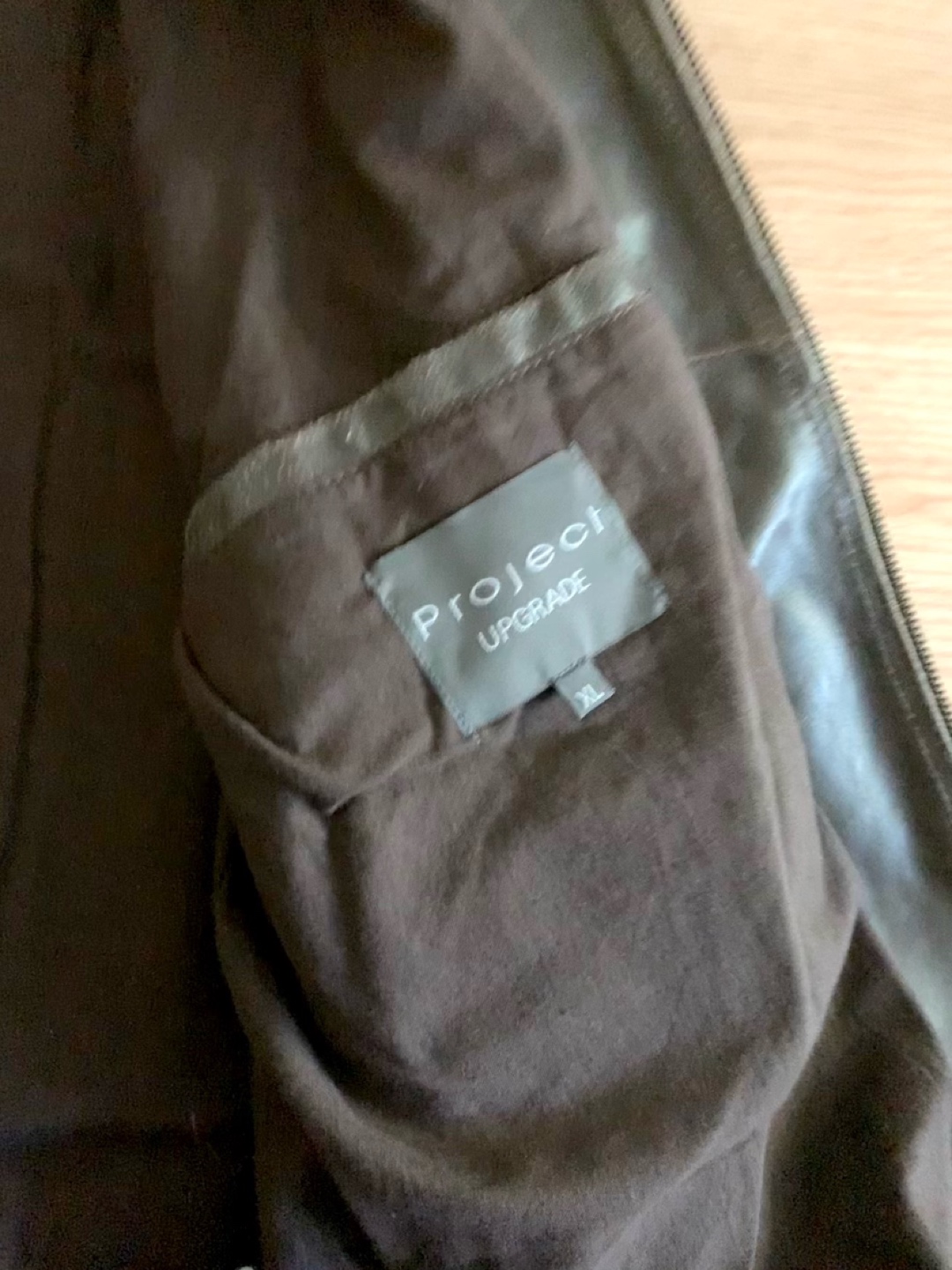 Genuine Leather Jacket from Italy Men’s XL image indicator(3)