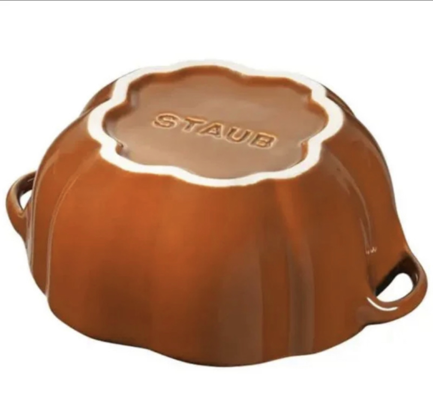 [STAUB] CERAMIQUE 710 ML CERAMIC PUMPKIN COCOTTE, CINNAMON - photo 3