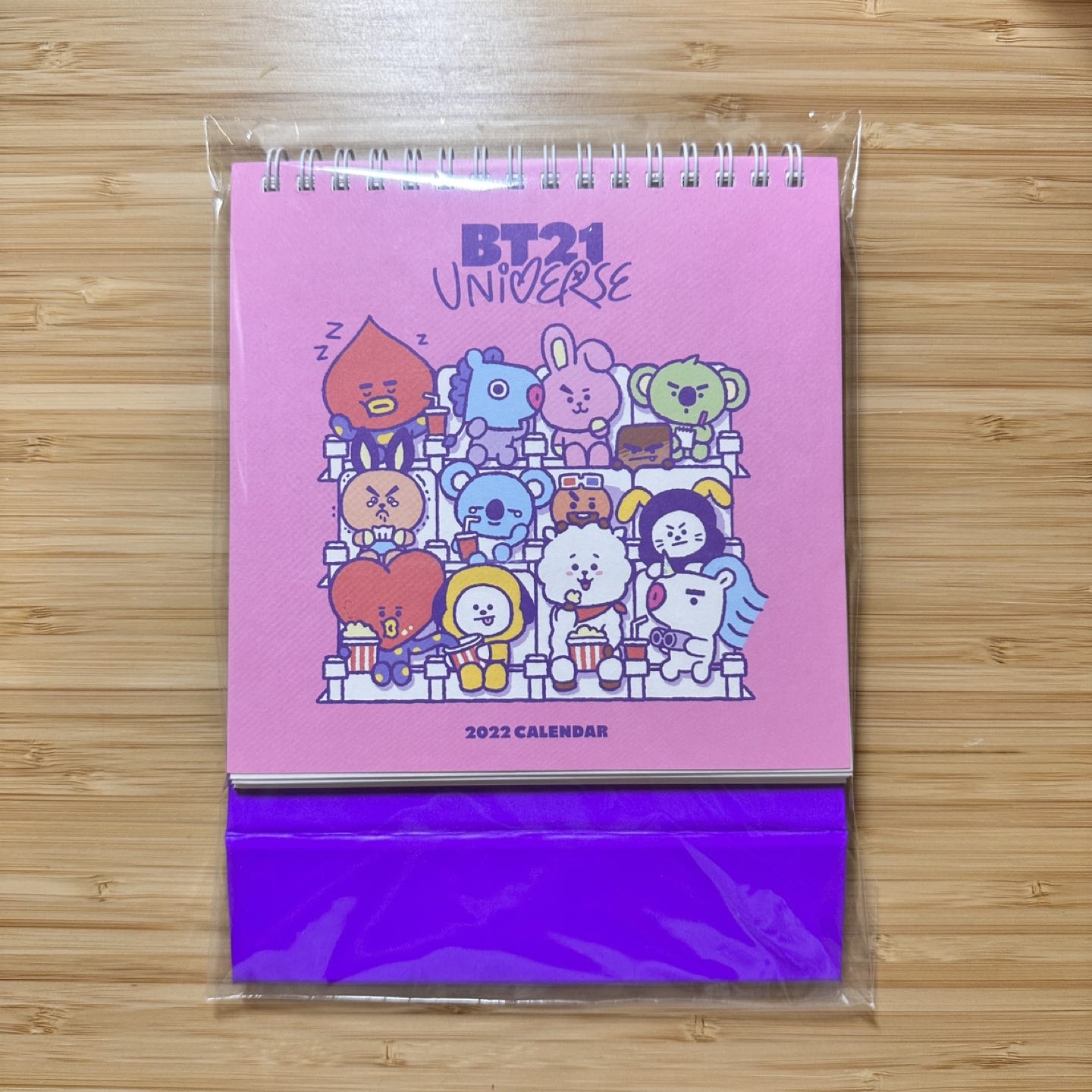BTS BT21 Universe Calendar 2022 thumbnail