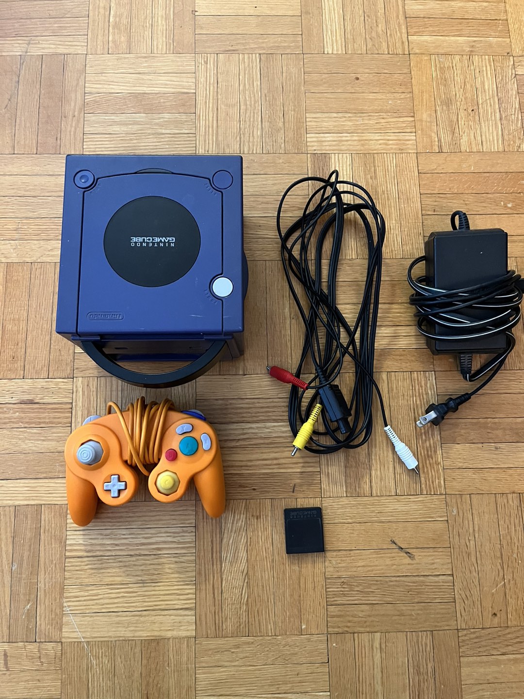 Nintendo GameCube System Indigo (Tested) thumbnail