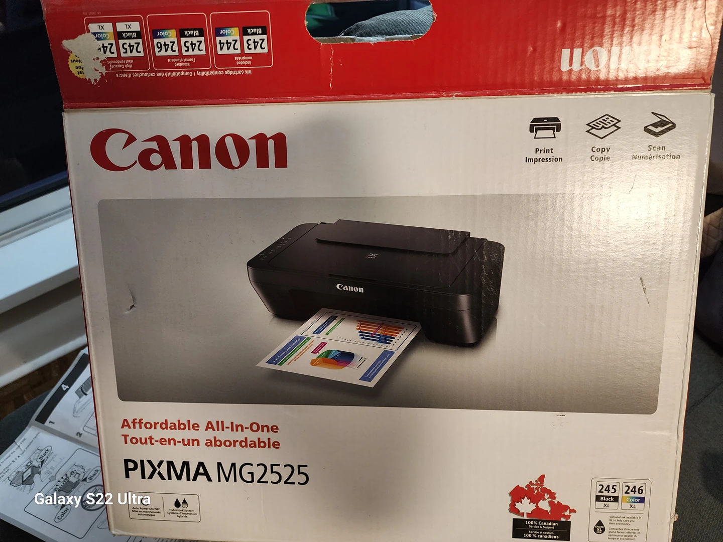 Canon Pixma MG2525 Printer with free inks thumbnail
