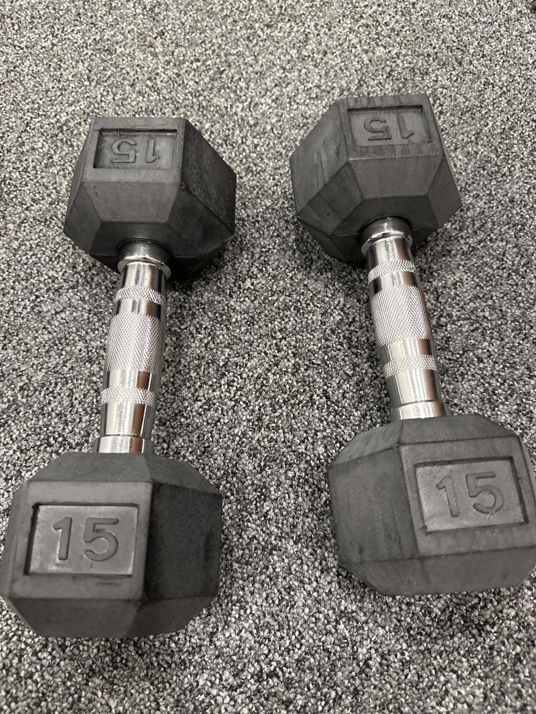 15 Pound Dumbells