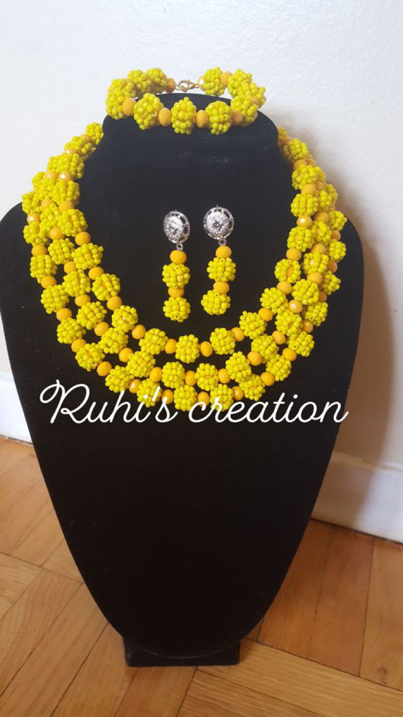 Beaded necklace
