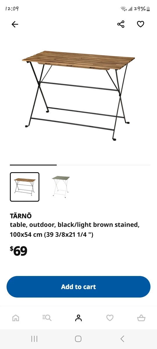 Folding Table/ Moving Sale - photo 3