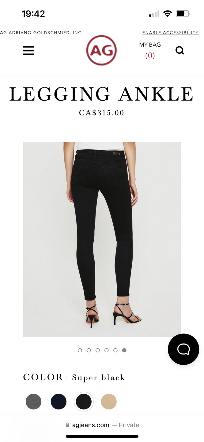 AG The Legging Ankle Super Skinny Ankle image indicator(3)