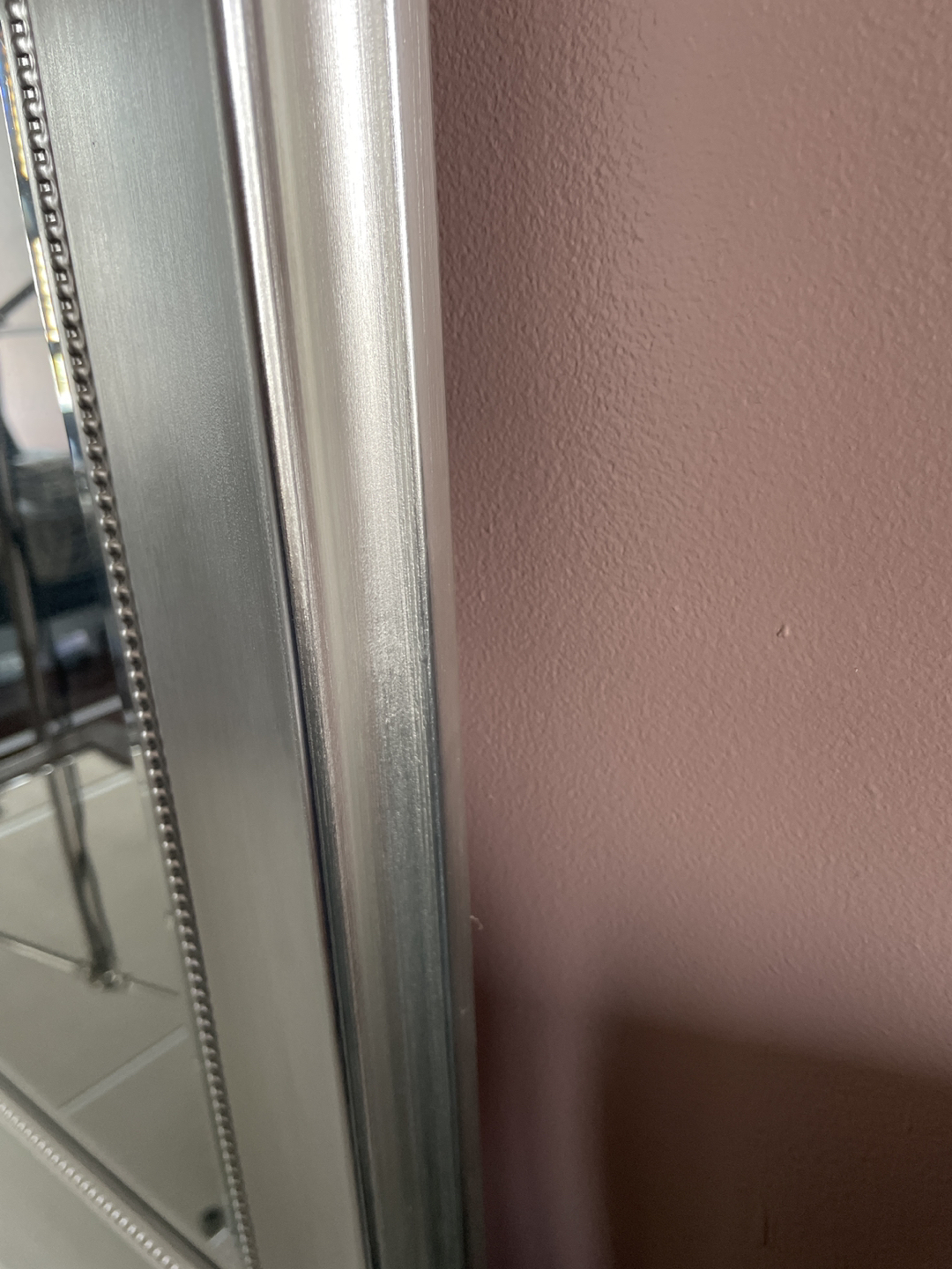 Large silver mirror - photo 4