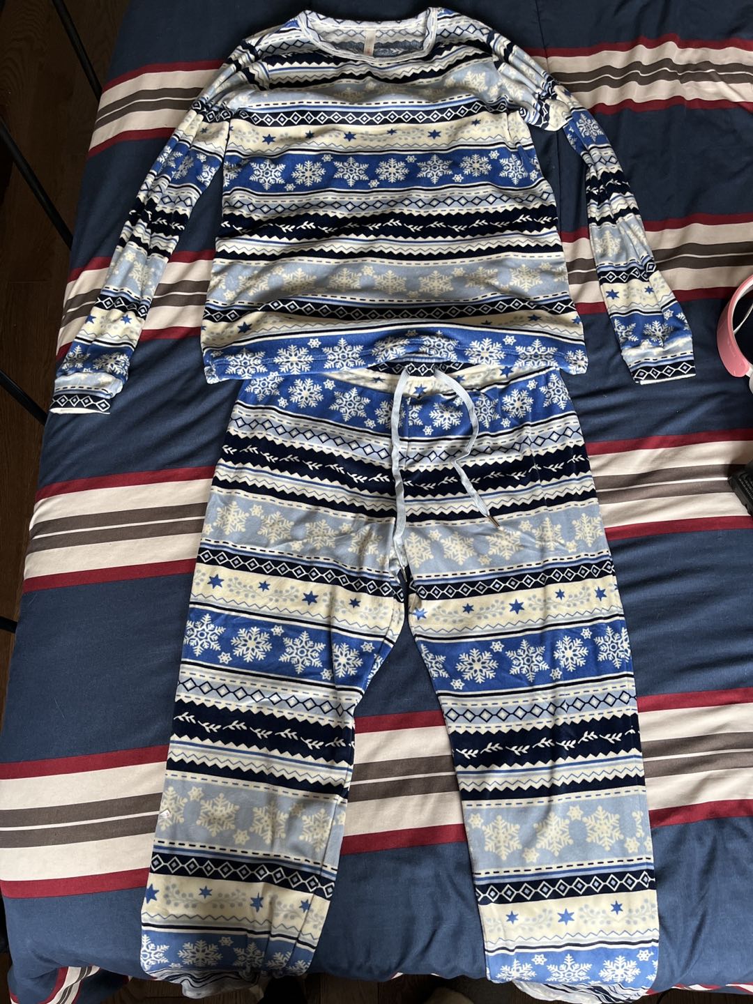 Pajama set.