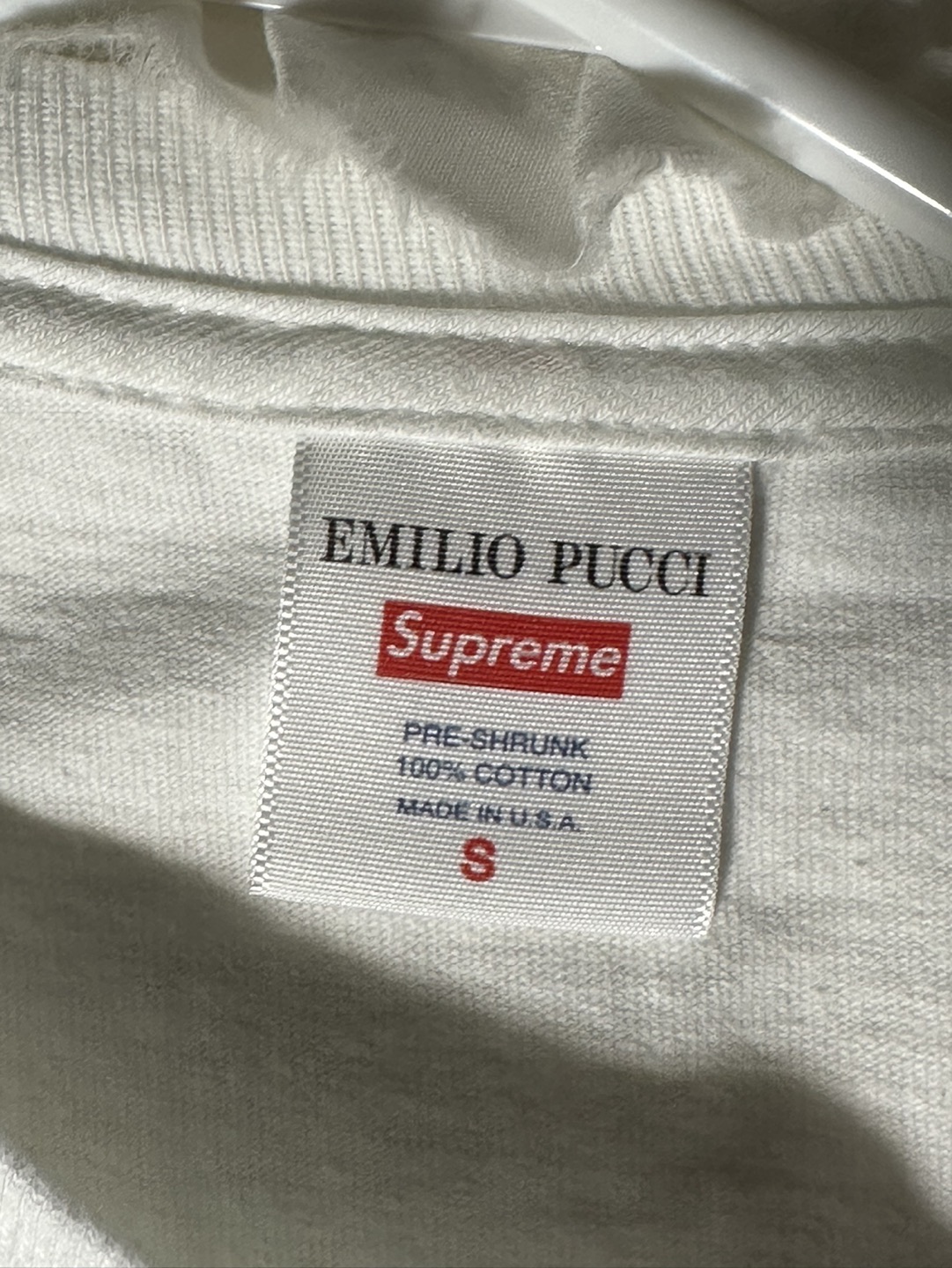 Supreme x Emilio box logo tshirt size S - photo 3