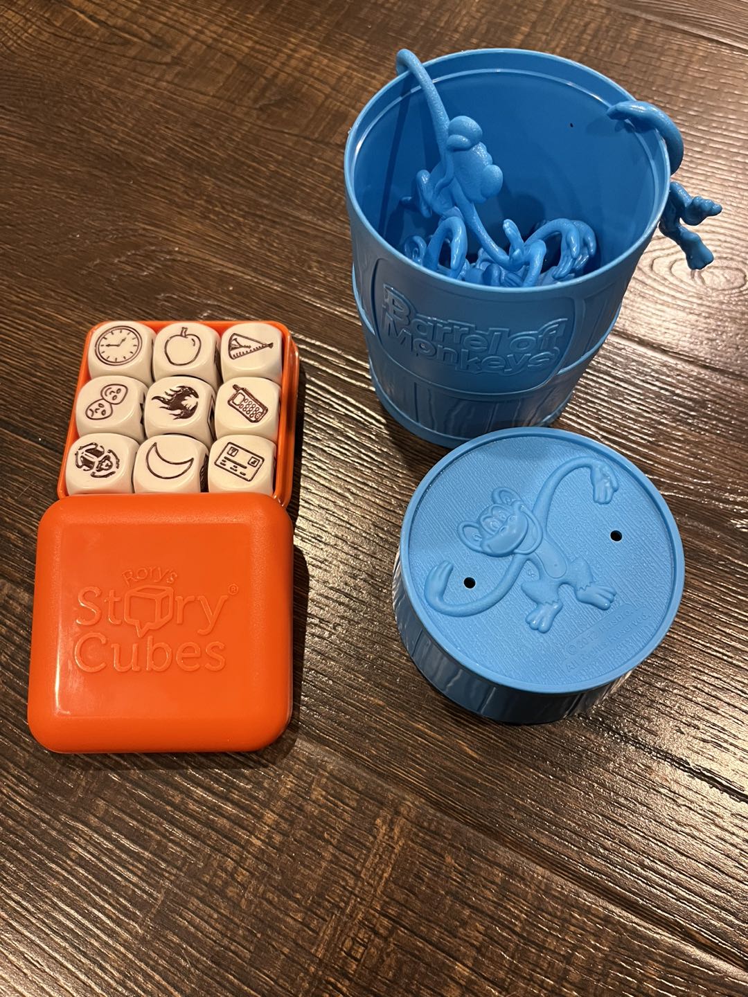 Rory’s Story Cubes and Barrel of Monkeys thumbnail