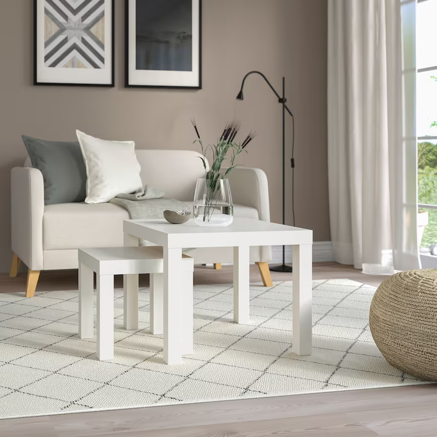 IKEA LACK Side table, white, 21 5/8x21 5/8 " (55x55 cm) - photo 5