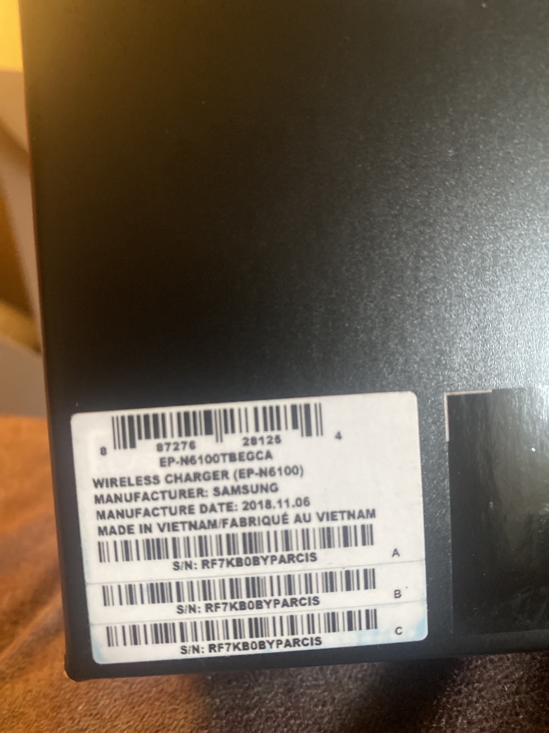 Samsung Wireless Charger Duo image indicator(2)