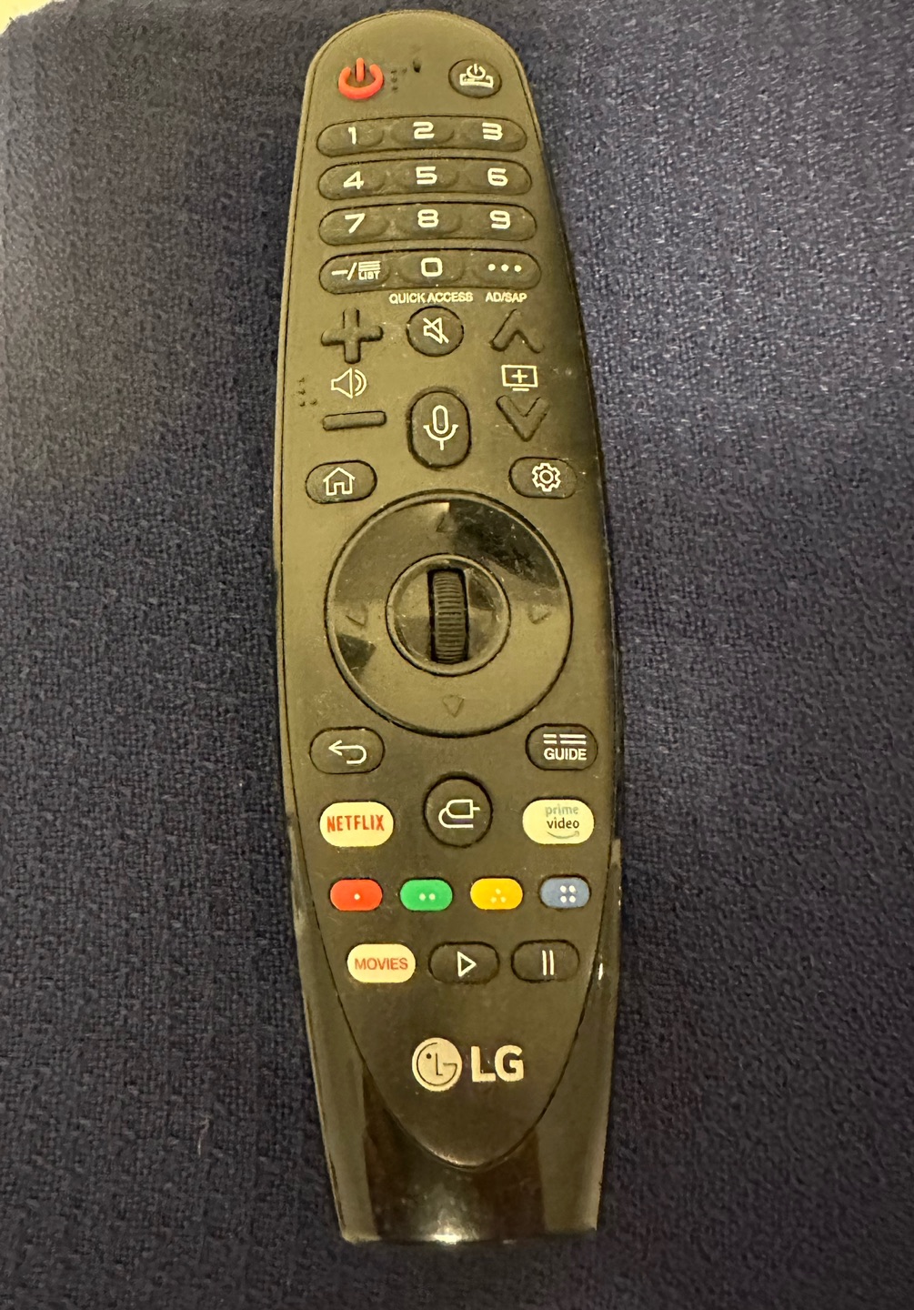 LG Universal Television Remote Control