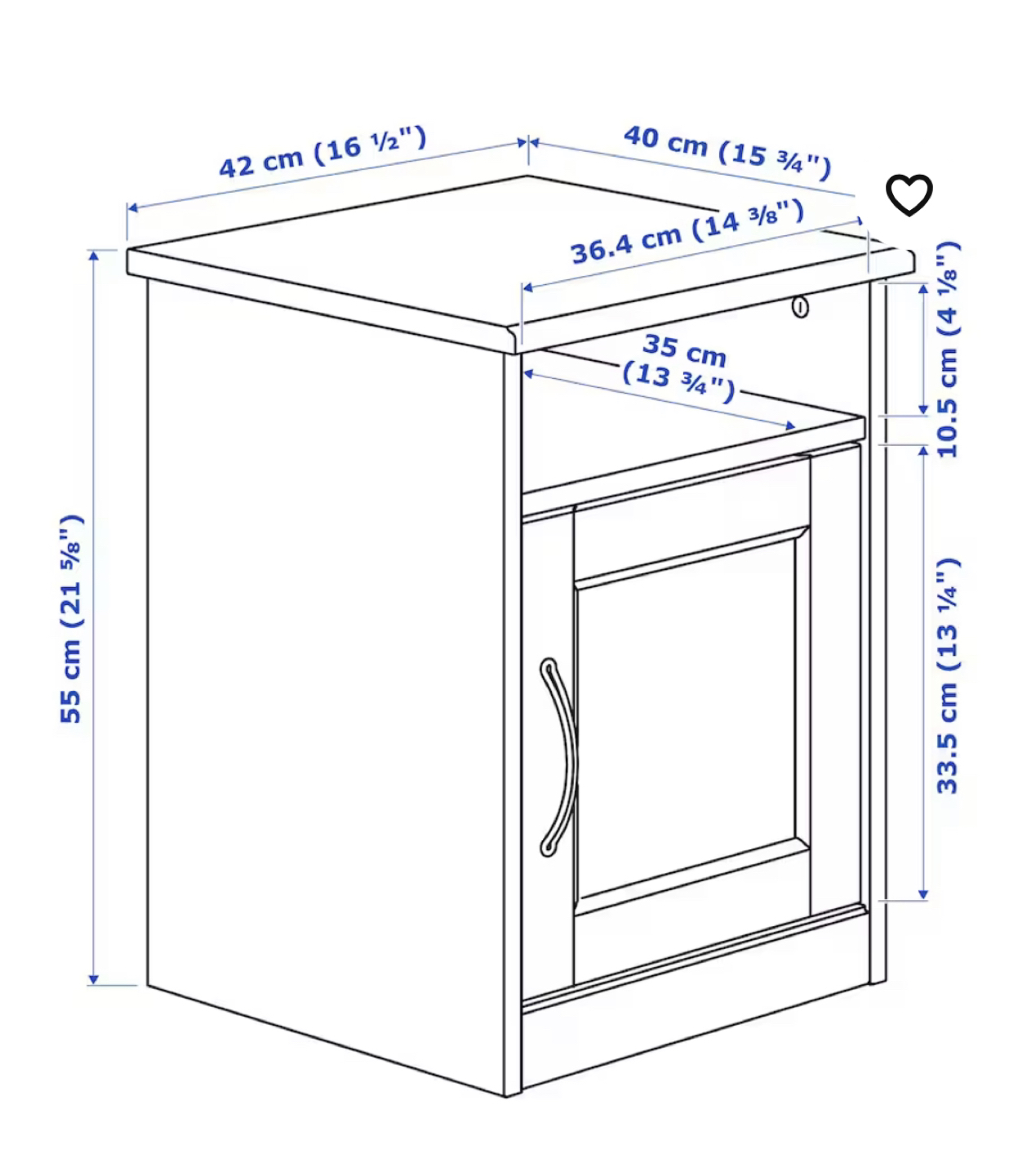 Nightstand IKEA - photo 4
