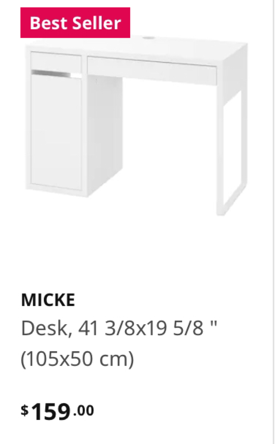 Micke IKEA desk image indicator(4)