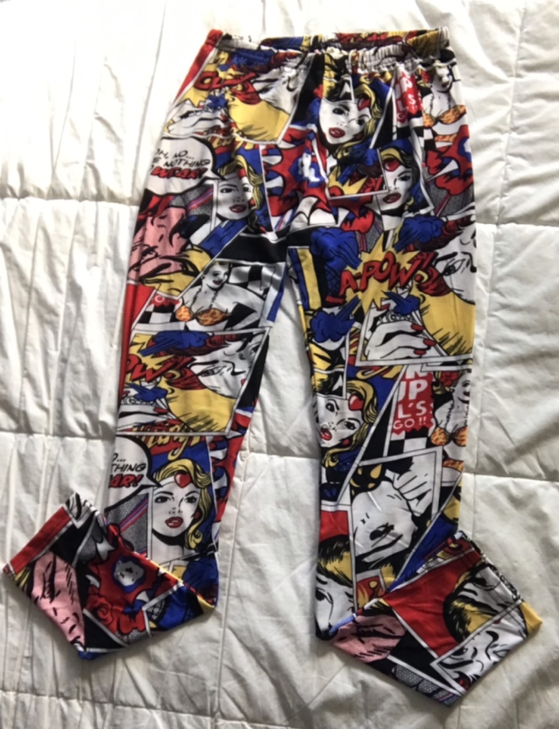 Comic Design Skinny Pants image indicator(2)