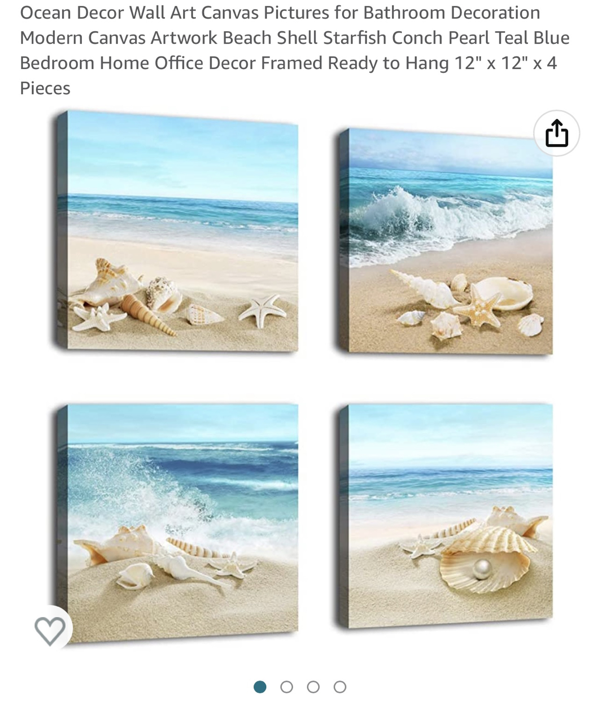 Sea shell Wall Art Paintings 🌊 🐚 - photo 2