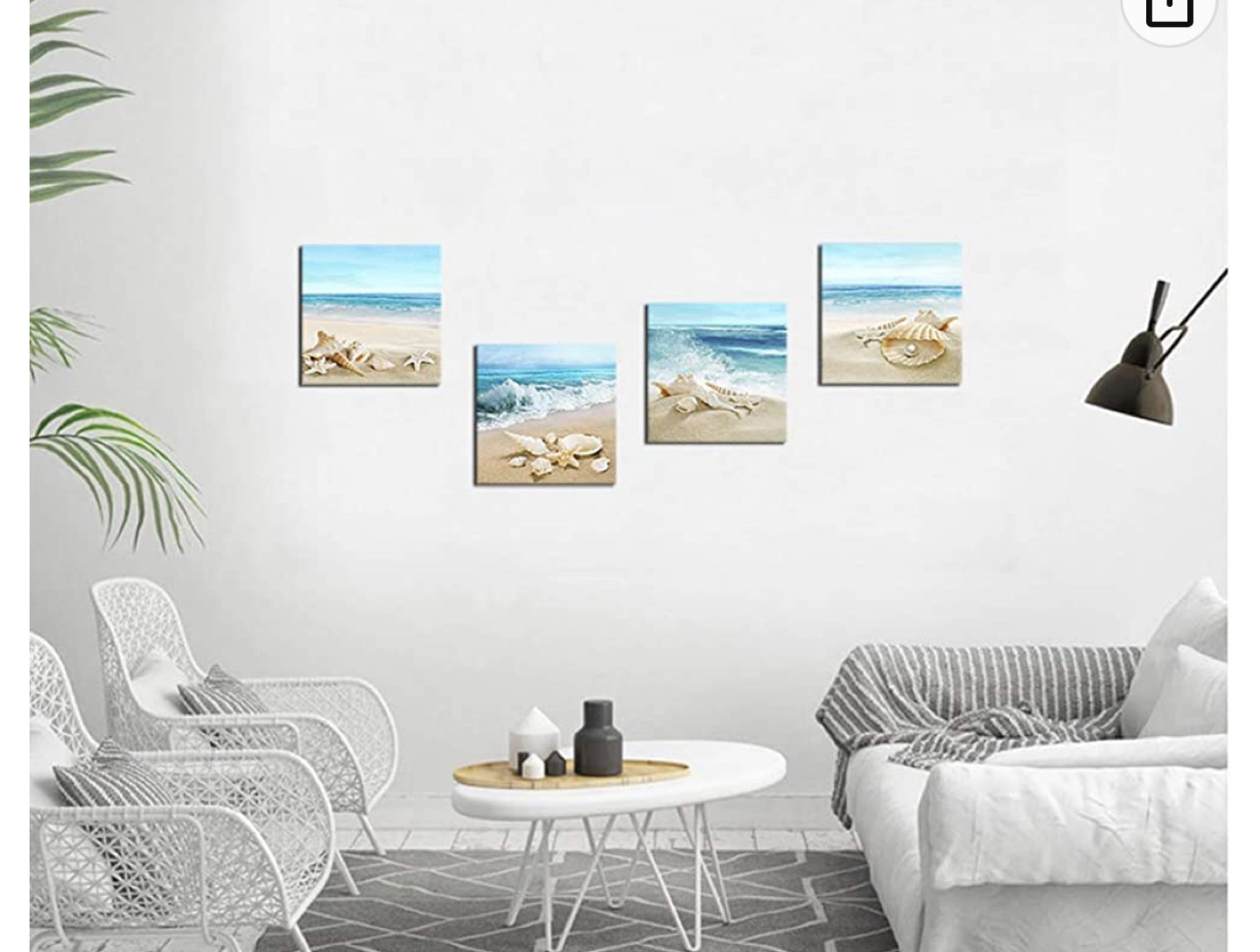 Sea shell Wall Art Paintings 🌊 🐚 - photo 3